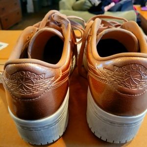 10.5 lifted Rose Gold Air Jordan